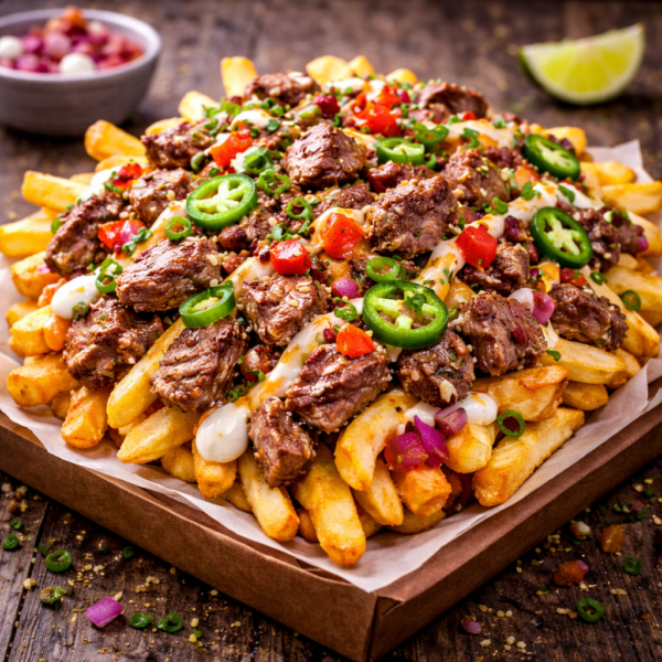 STEAK ON FRIES